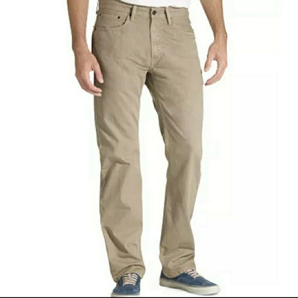 Levi's Other - Levi's 505 Classic Twill Jeans Tan Khaki 40x30